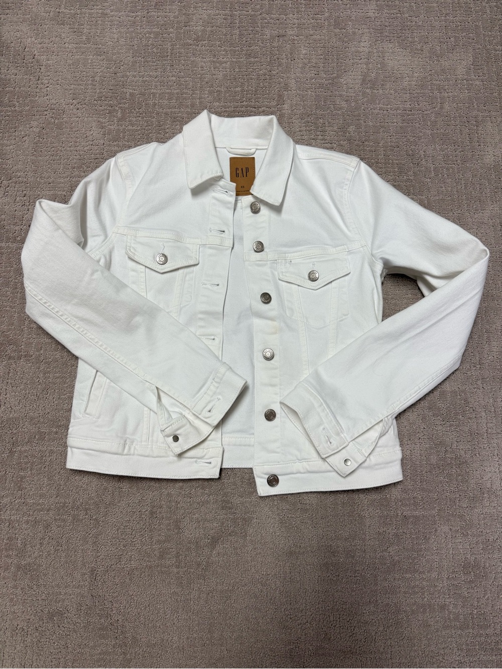 GAP Crisp White Women's Denim Jacket